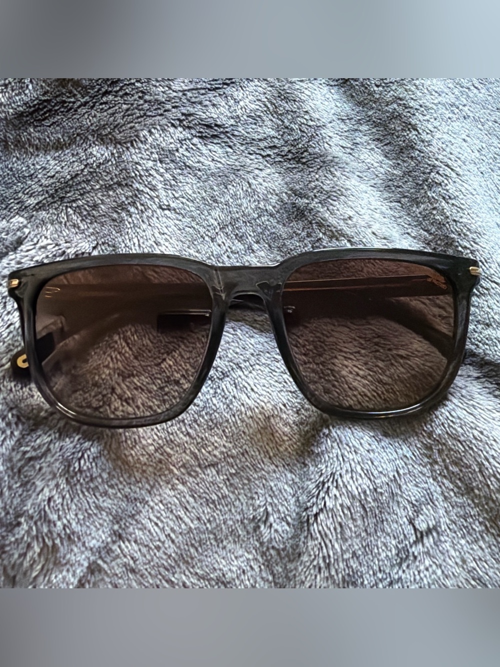 Carrera Dark Grey Gold Accents